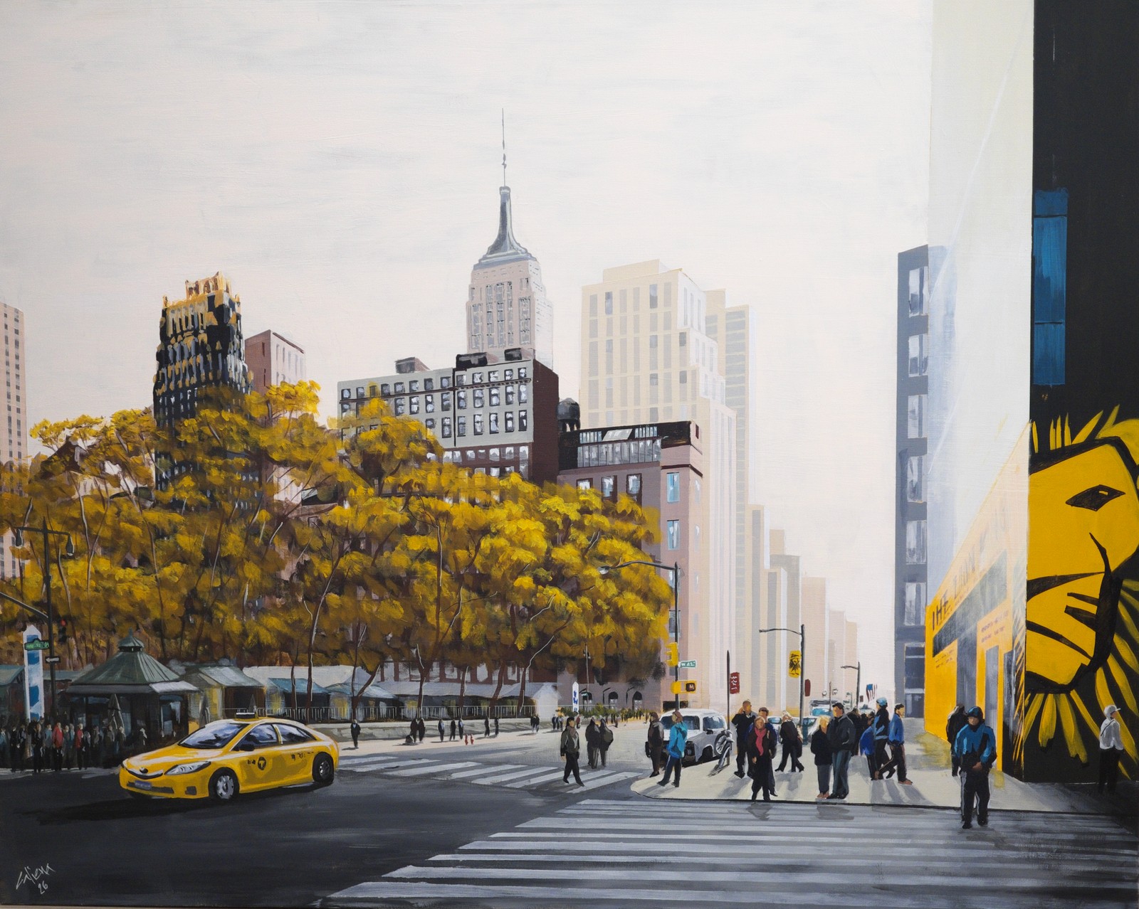 Paisaje Urbano | Acrílico