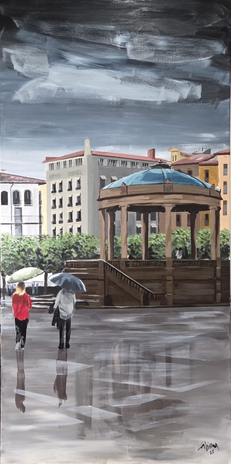 Pamplona · Día de Lluvia