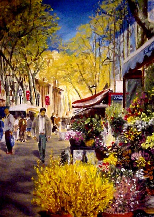 Barcelona. Las Ramblas