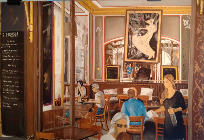Cafe Le Progres, Montmartre